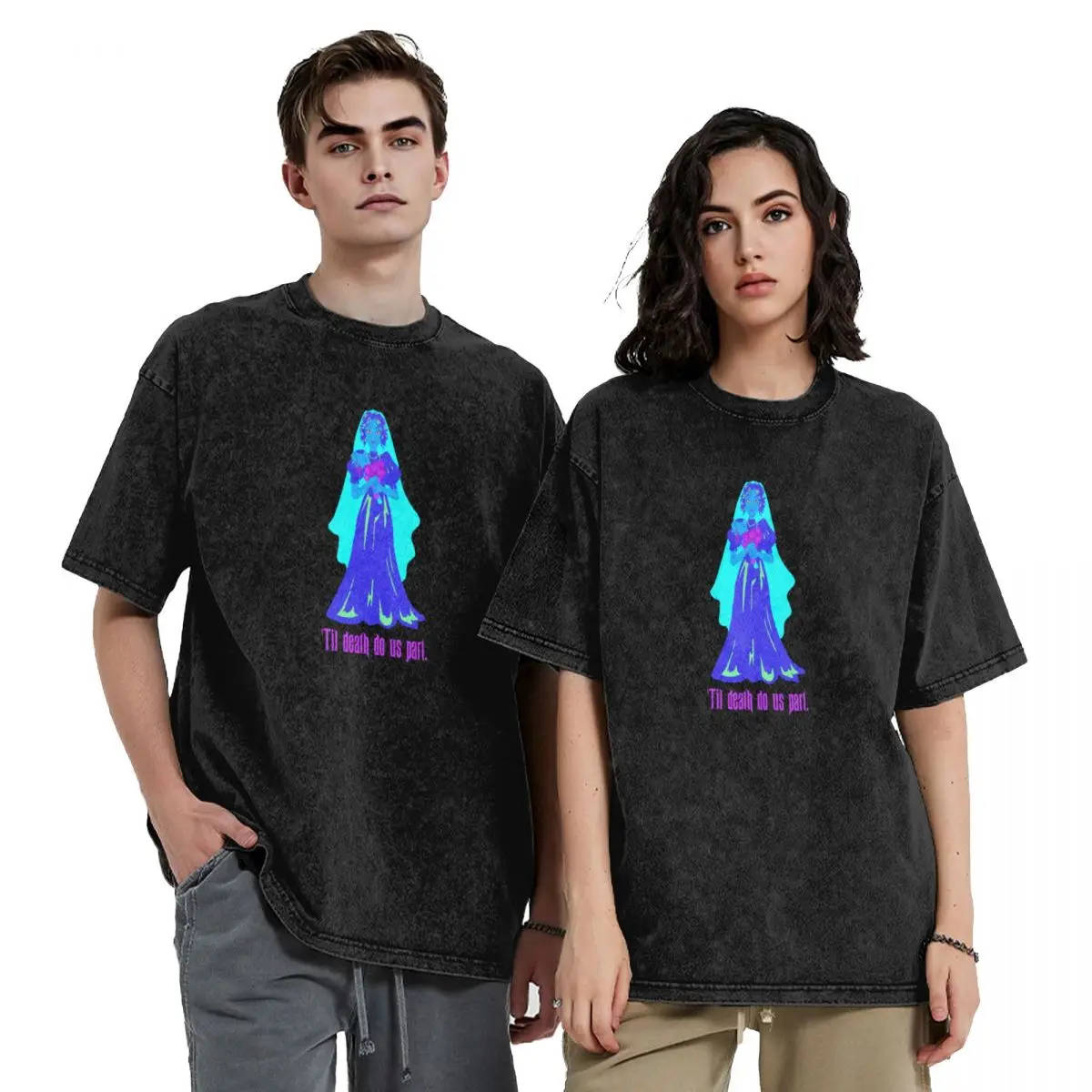 

Constance Hatchaway - 'Til death do us part T-Shirt Louboutins anime stuff vintage graphic tee funny t shirts for men