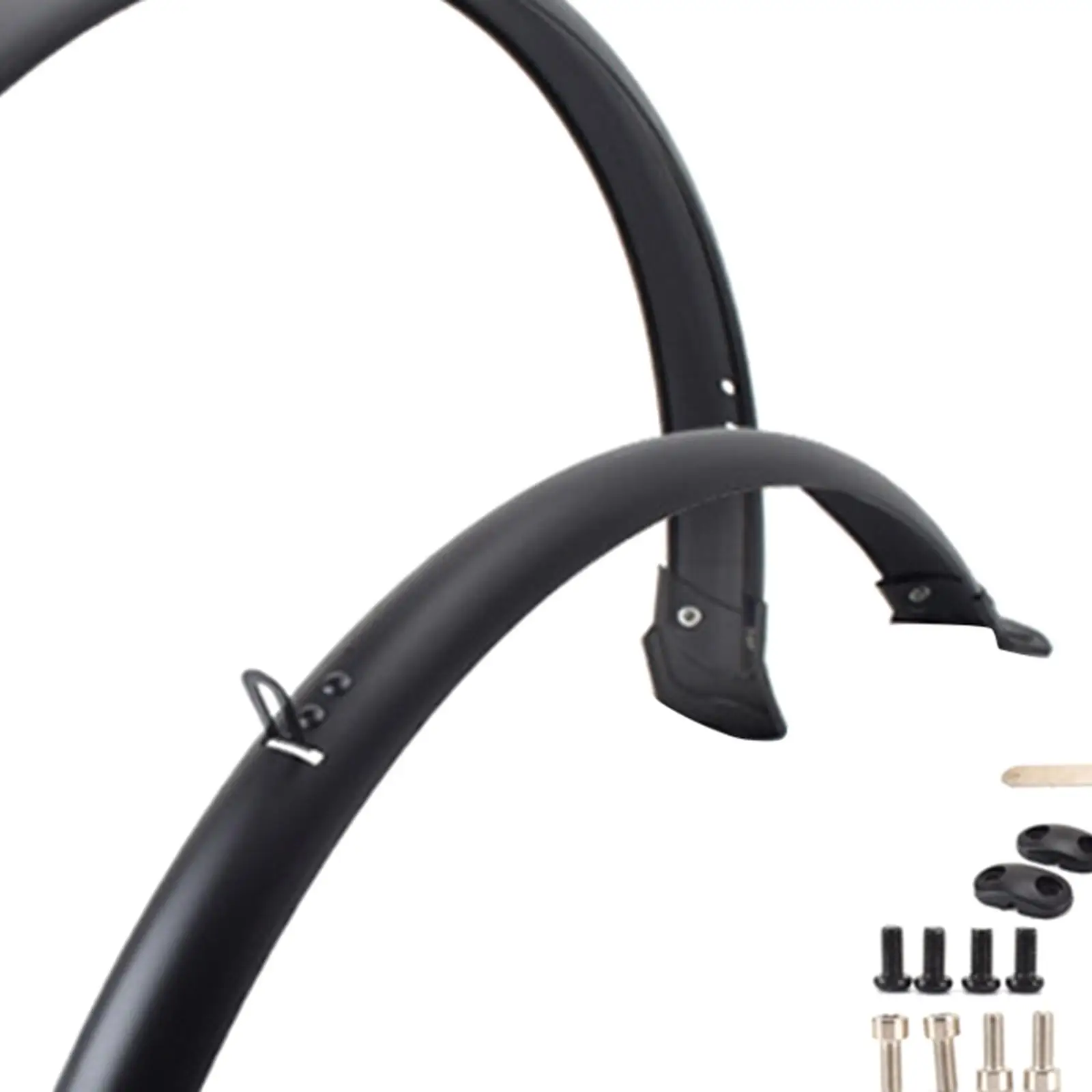 2x Road Bike Fenders Mountain Bike Mud Guards Waterproof Bike Tire Fenders Wheel Fenders for Mountain Road Bike, Dust, Riding