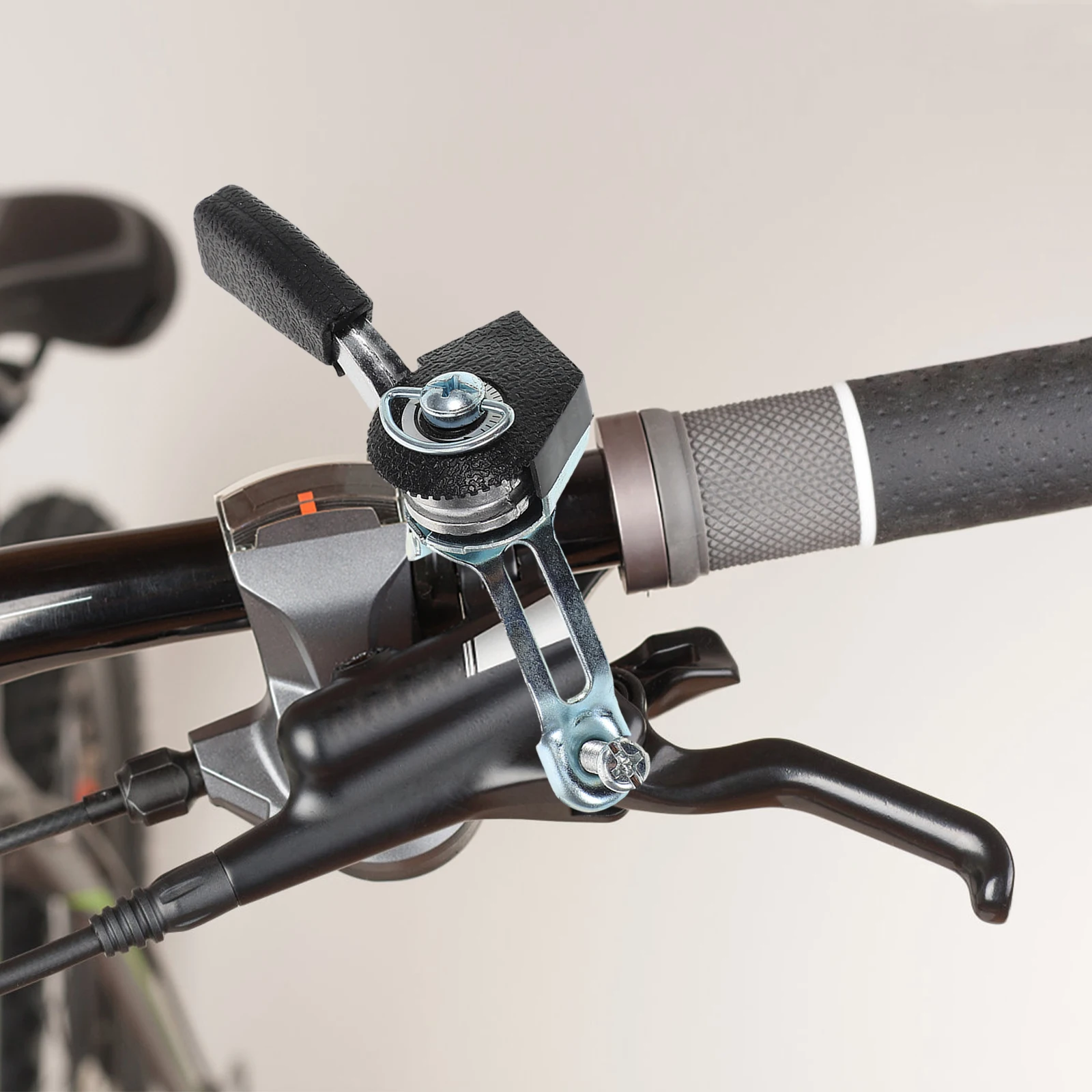 

Aluminum Bicycle Shifters Lightweight Durable Ergonomic Design Adjustment Compatible Road Mountain Hybrid Bikes
