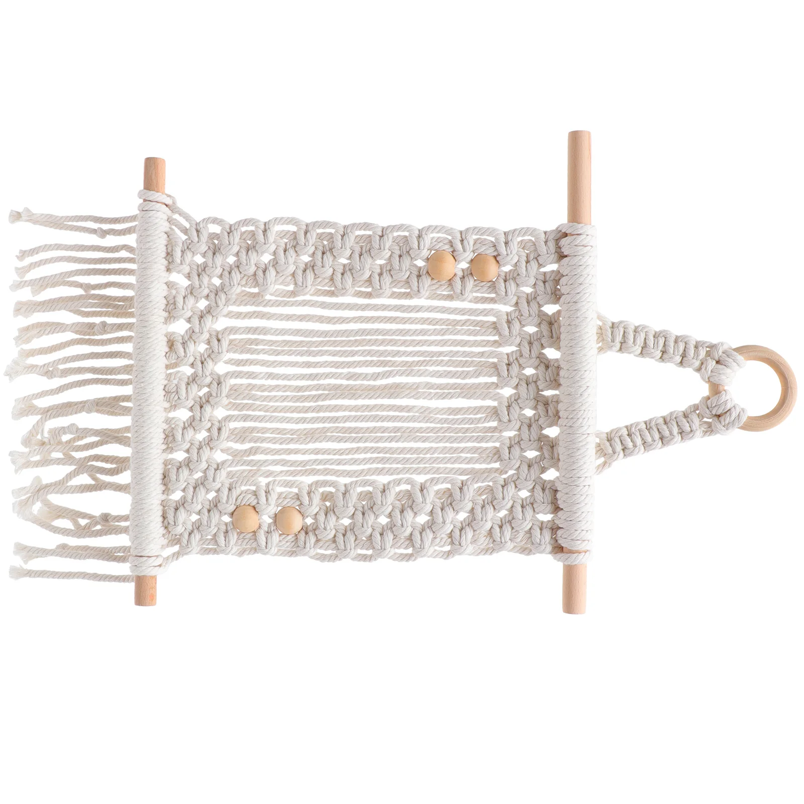 

Artistic Atmosphere Woven Tapestry Picture Holder Bohemian Tassel Pendant Home Decoration Wall Hanging
