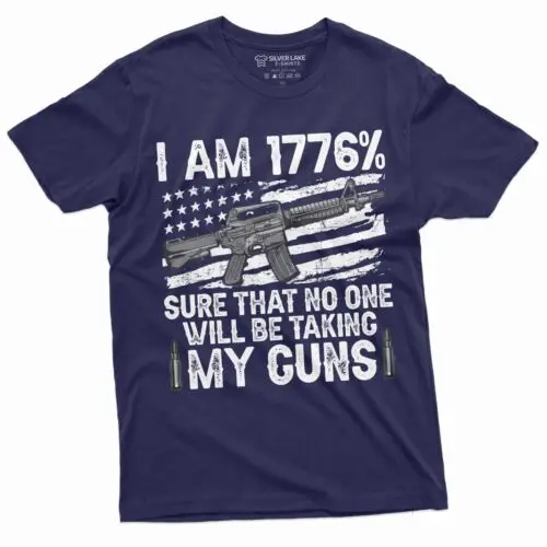 1776% Shirt Pro Gun Tee 2nd Amendment Gun Lover Shirt Second Amendment Gift Tee