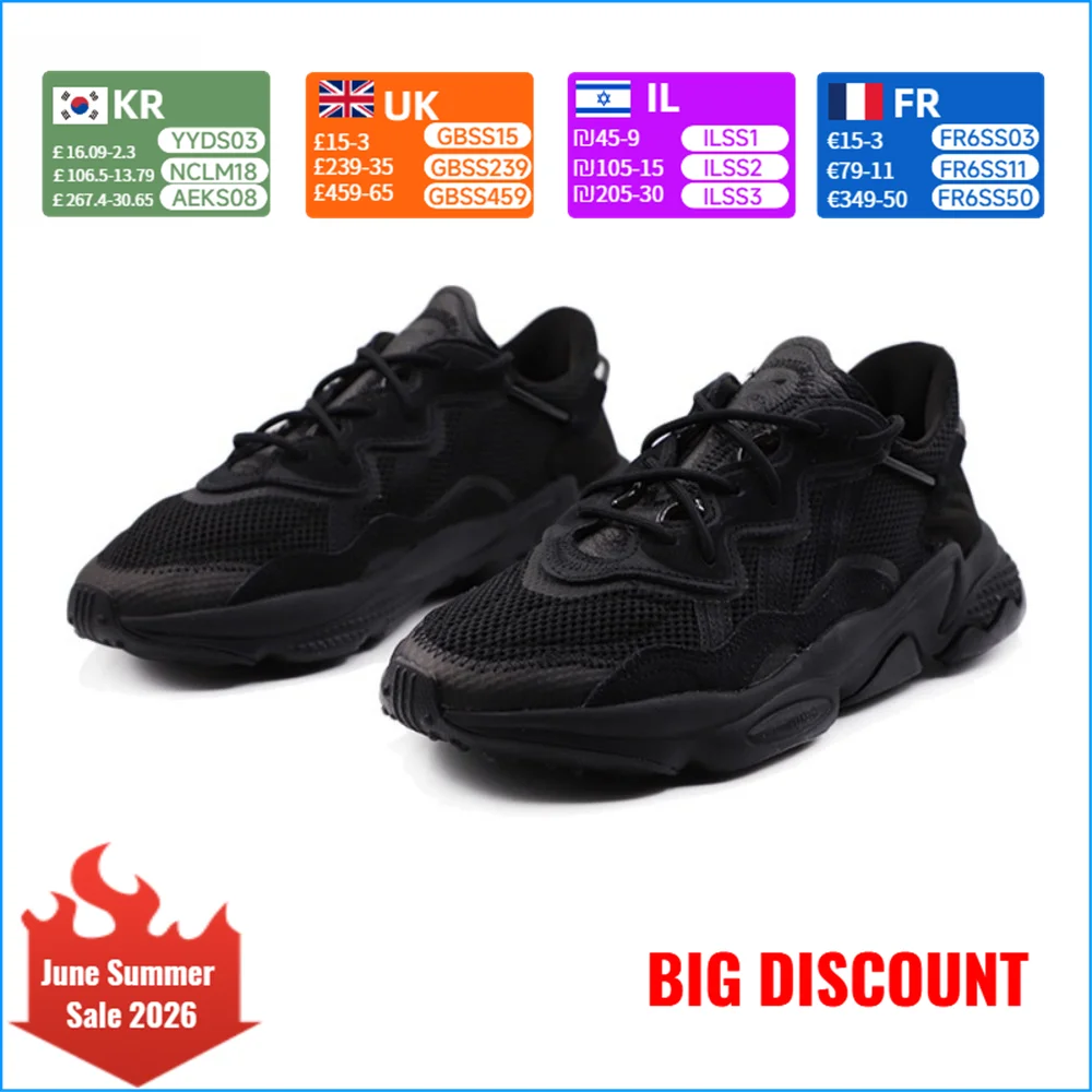 

Adidas OZWEEGO Trefoil Unisex Shoes: Non-Slip, Durable, Comfortable Retro Dad Sneakers for Sports and Casual Wear EE6999