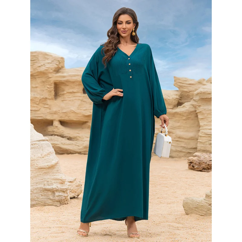 Women Lightweight Rayon Beach Cover Up Dress for Vacation Swimwear Outerwear Loose Flowy Kaftan Robe for Bikini Beachwear