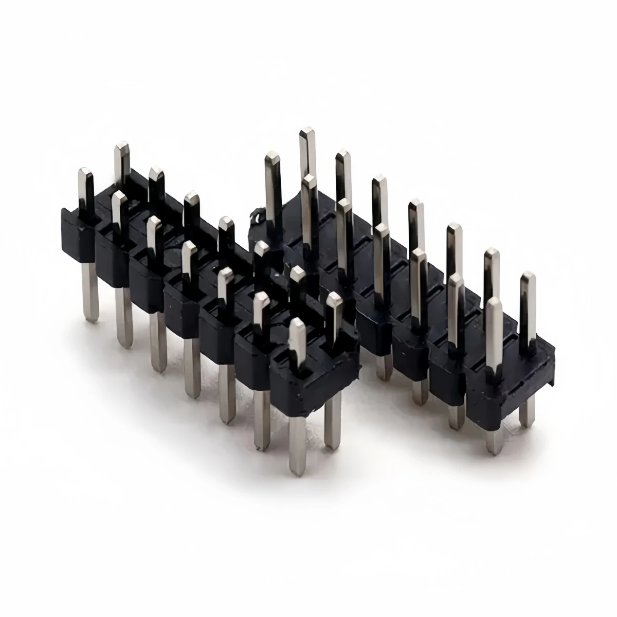 صف مزدوج ذكر تفكك لوحة PCB ، رأس دبوس ، شريط موصل ، 2x2 ، 3 ، 4 ، 6 ، 8 ، 10 ، 12 ، 15 ، 20 ، 40P ، سياردوينو-اردوينو