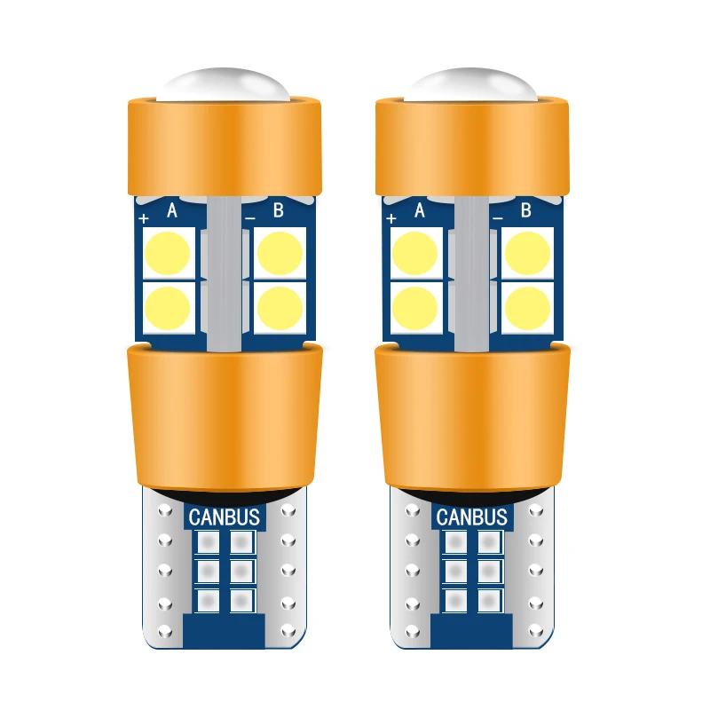 Żarówki LED 1x T10 W5W do samochodu Samsung, do chevroleta Cruze Aveo Captiva Lacetti żagiel Sonic Camaro — zdjęcie 2