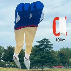 3D Inflatable Nylon Kite for Outdoor Flying The Beach Long Legged Funny Soft Kite Latawiec Cometas De Viento Pipa Professional