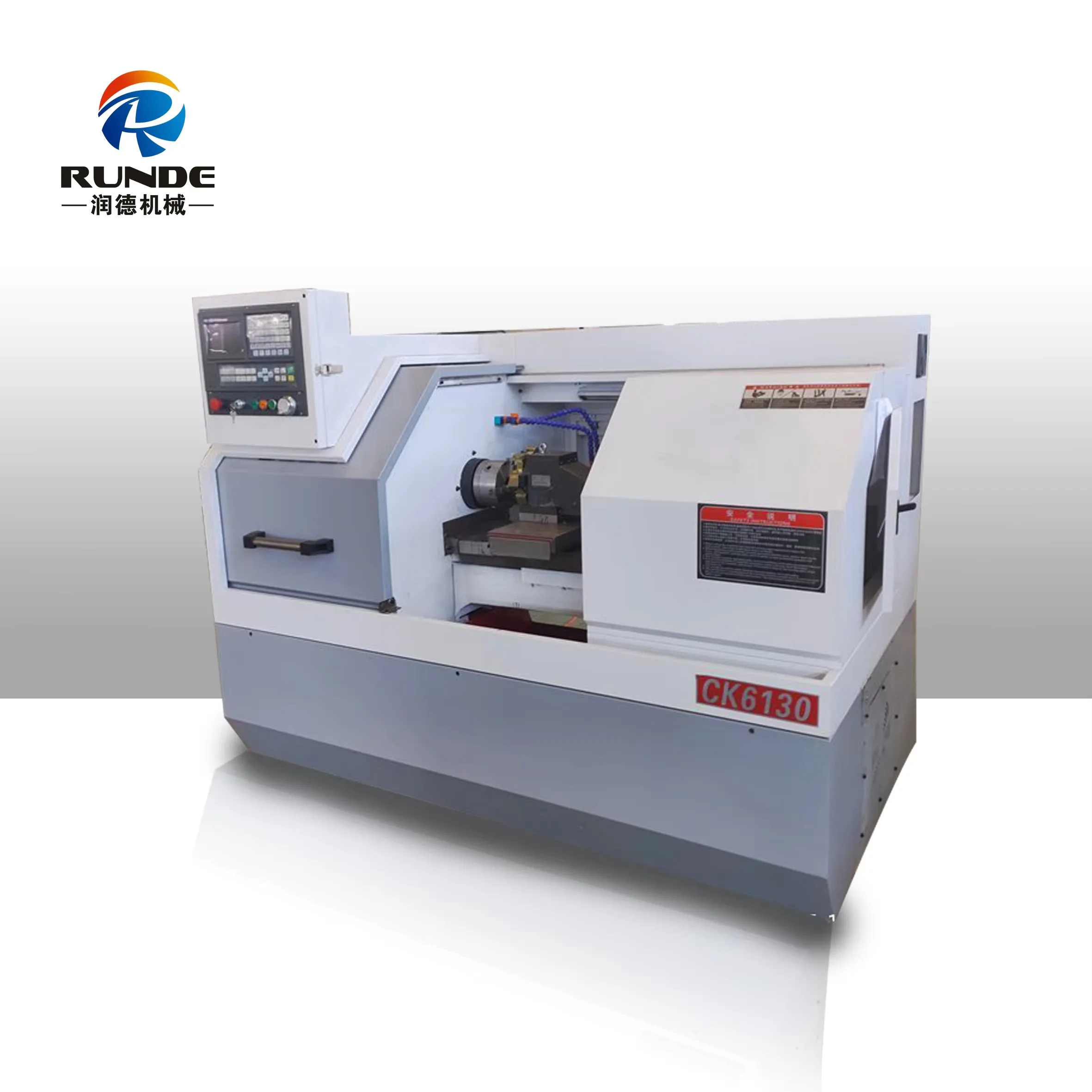 RUNDE Type Desktop Low Cost Mini Swiss For Sale Ck6130 CNC Lathe Multifunctional Single Horizontal Provided