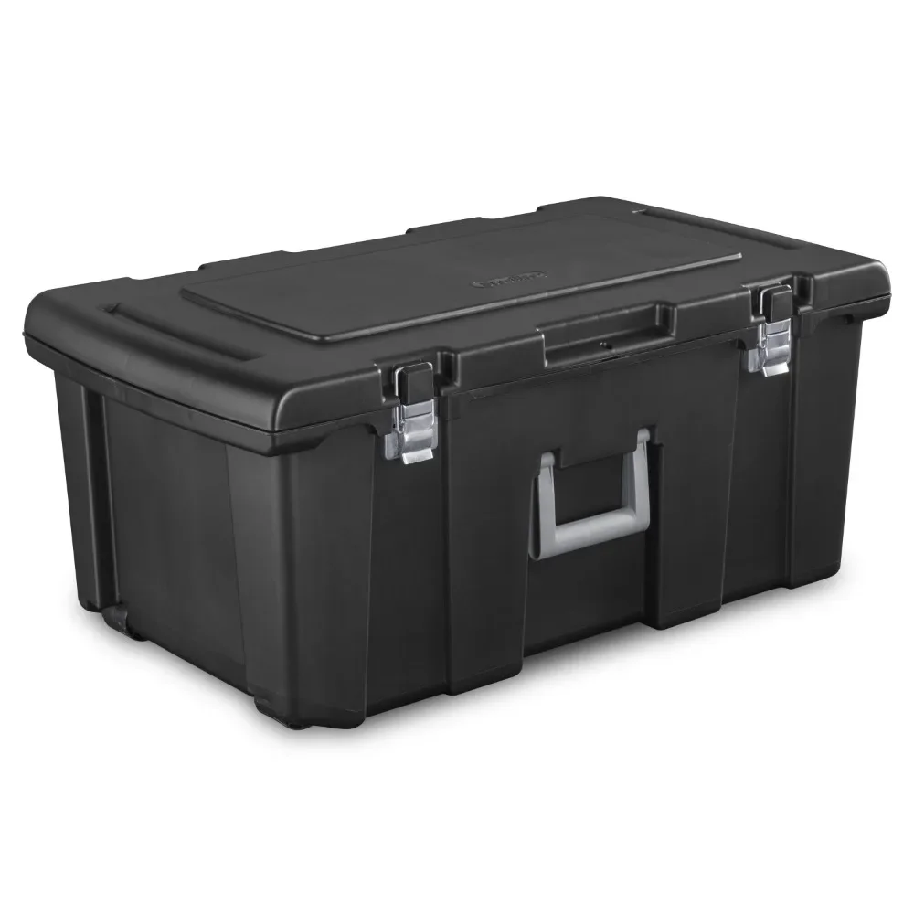 

Footlocker Plastic Storage & Organization, Black Tool Case Tools Packaging Durable