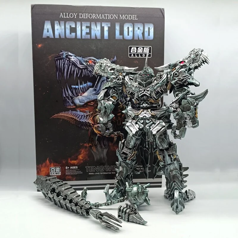 

Transformation Toy WEIJIANG Grimlock W8600 BAWEI TW1101 Action Figurine SS07 MP08 Alloy Anime Dinosaur Deformable Robot