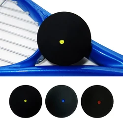 1PC Professional Rubber Squash Ball for Squash Racket Red Dot Blue Bot ball Yellow Dot Fast Speed for Beginner or Training