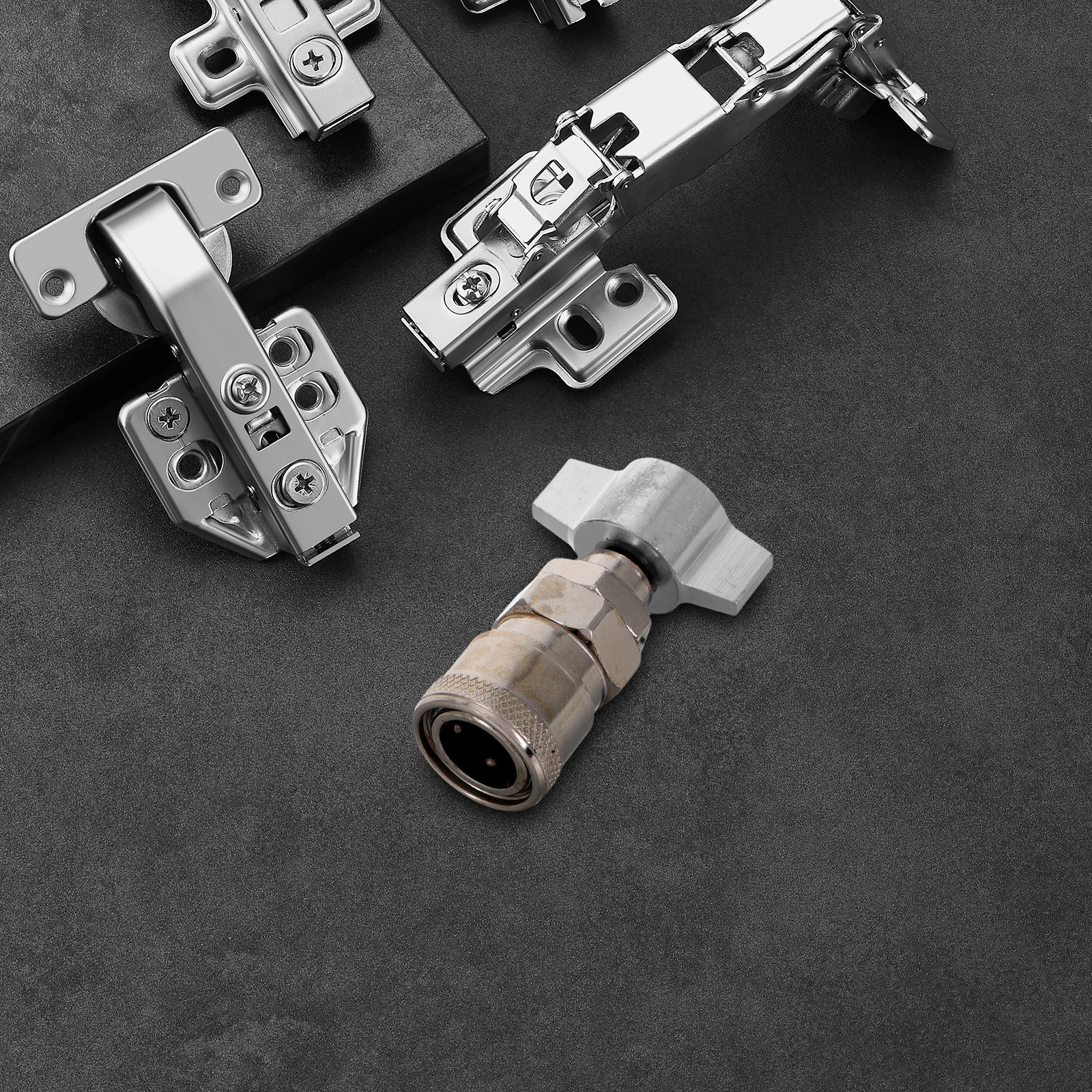 

Propane Connector Fitting For Truck Gas Connection Durable Metal Quick Connect Valve Adapter Compatible With Propane Gas Grill