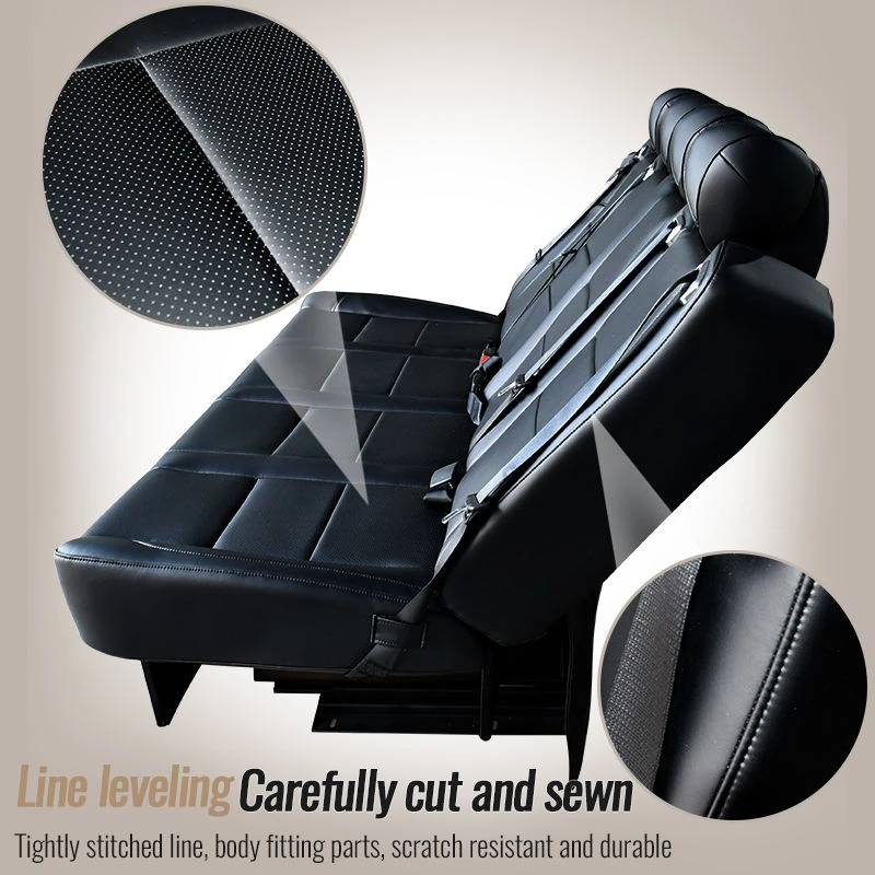 Car Accessories Premium Electric Reclining Sleeper Sofa Seat Conversion Interior Tuning for Business Vehicles