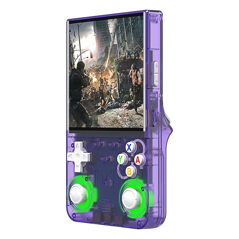 NEW R36ULTRA Retro Handheld Game Console 3000mAh 4.0Inch IPS Screen Portable Pocket Video Game Player 64G Open Source Consoles