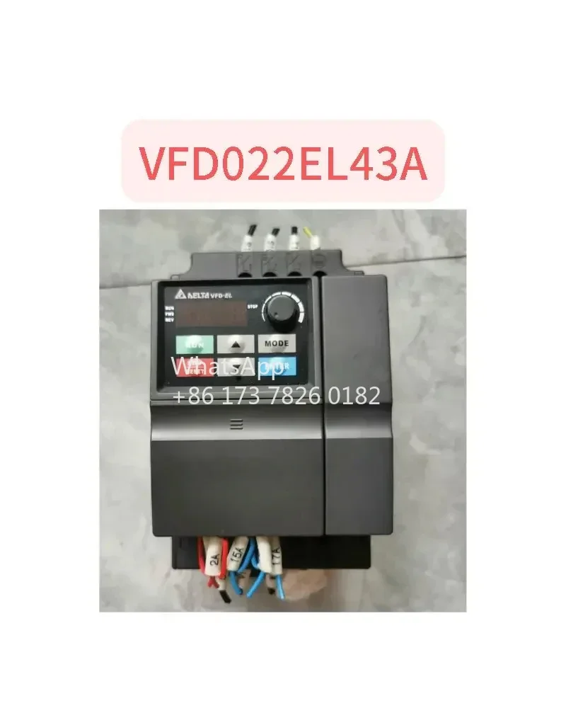 

Б/у инвертор VFD022EL43A 380V2.2KW, нормальная тестовая функция