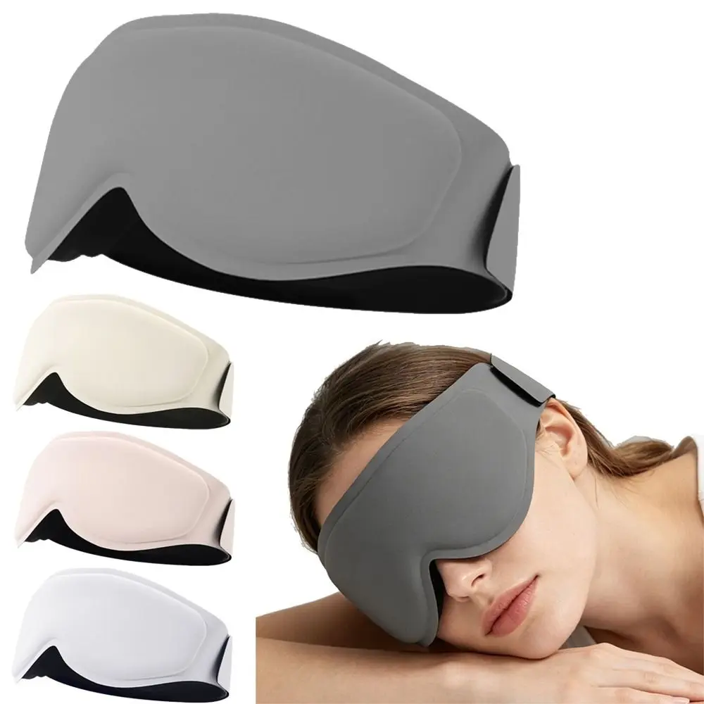 Full-coverage Weighted Eye Mask Breathable Pressure Free Gravity Eye Shade Sleep Aids Comfortable Travel Relax Eyepatch Summer