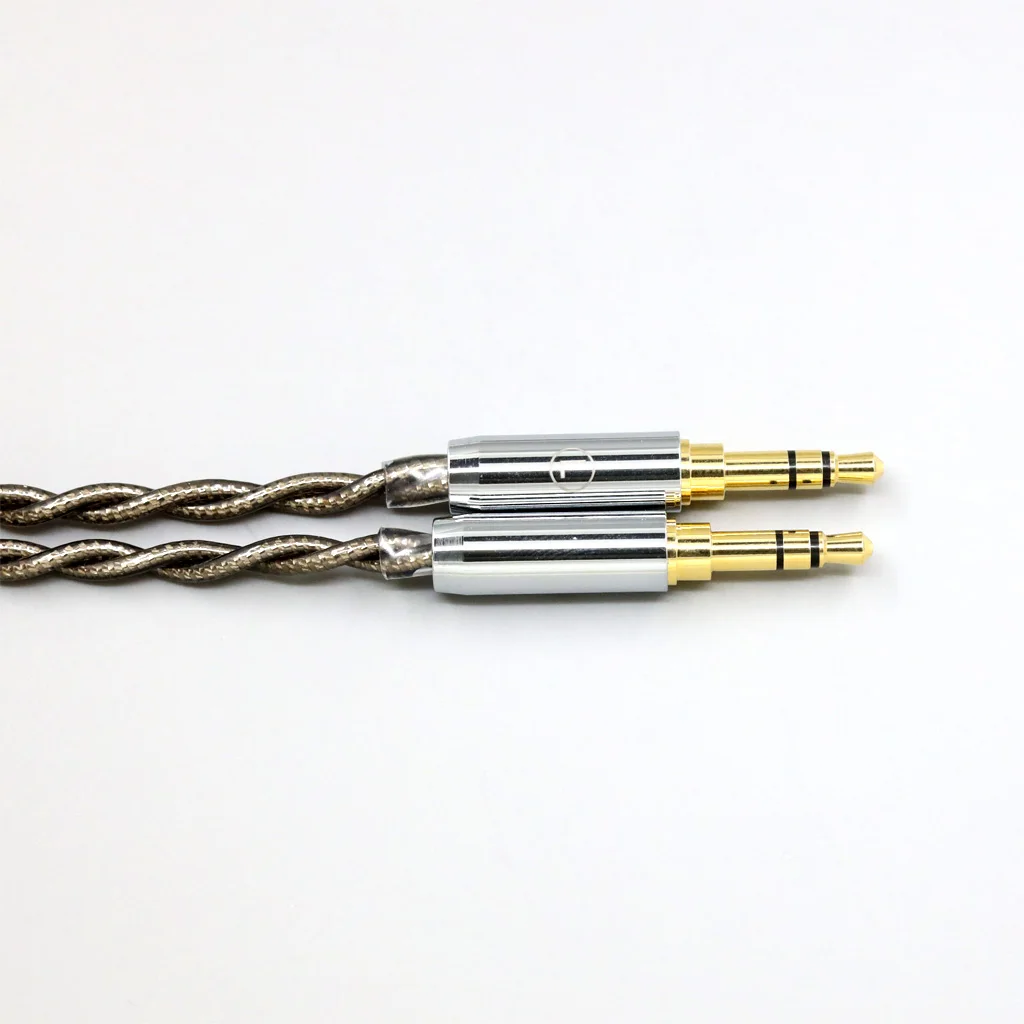 Кабель для наушников из чистого серебра 99% для Onkyo A800 Philips Fidelio X3 Kennerton Jord Palladium Graphene Gold 8691