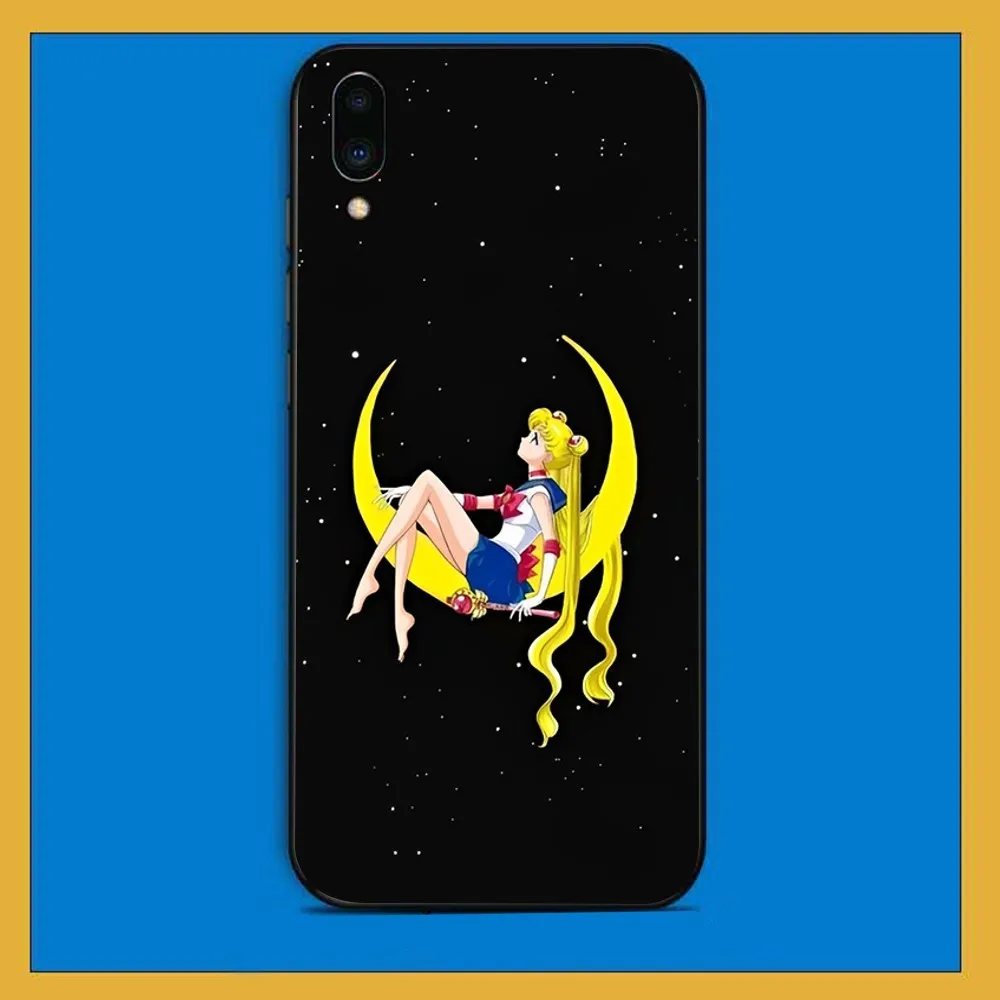 Anime girl S-sailors-Moon Phone Case For Huawei Y9 6 7 5 Prime Enjoy 7s 7 8 plus 7a 9e 9plus 8E Lite Psmart Shell