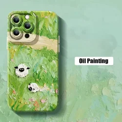 Watercolor Landscape Case For Xiaomi Redmi Note 13 4G 5G 12 11 Pro Plus 12S 11S 10S 10 pro 12c 13c 4G Silicone Soft Cover