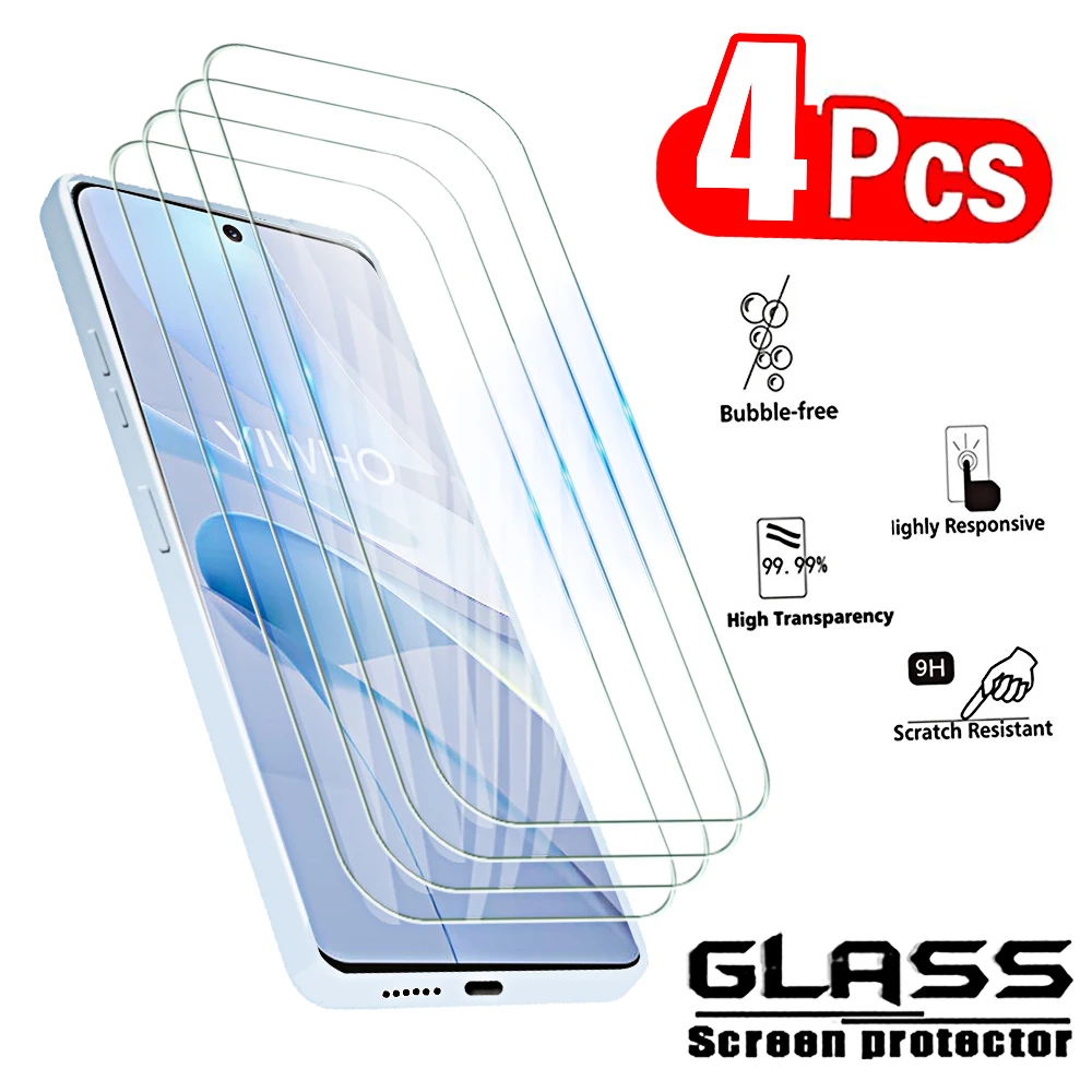 

4Pcs Tempered Glass for Huawei Nova 13i 12i 11i 9i 13 12 11 10 Se I Pro Screen Protectors Full Cover Protective Glass HD Film