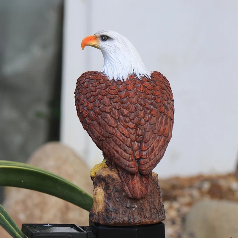 Solar Eagle Lawn Lamp Garden Lawn Lamp Garden Decoration Lamp Landscape Night Light Outdoor Decoration