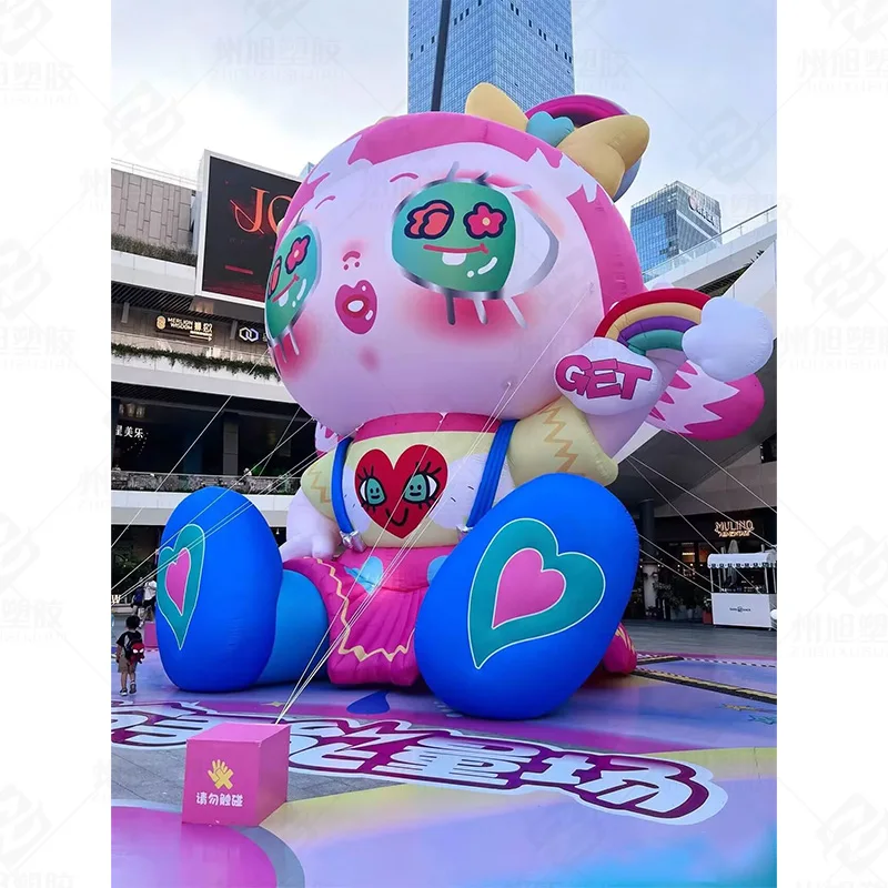 풍선 인형, 창의적인 모양의 공기 모델, 송풍기 포함, 야외 쇼핑몰 광장 장식 및 무대 장식