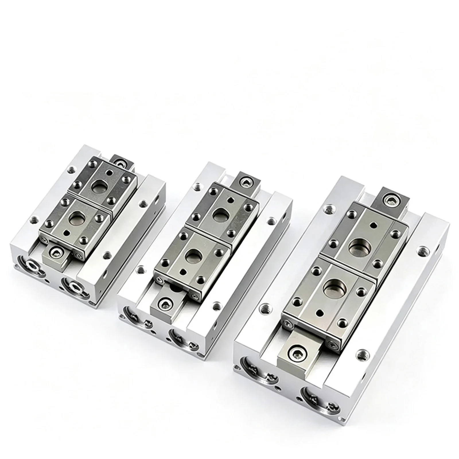 MHF2 Series Pneumatic Parallel Gripper Thin Sliding Finger Air Cylinder MHF2-12D2R 16D 16D2  for Automation
