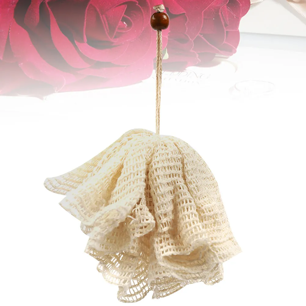 Soft Friction Mesh Shower Ball Bath Ball for Full Body Exfoliation Cleansing Soothing Skin Care Easy Lather Generation Portable