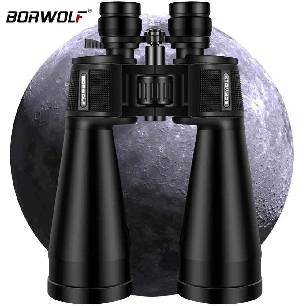 

BORWOLF 20-60X70 High Magnification Binoculars Long Range Zoom 60 times Hunting Astronomical Telescope HD Professiona Zoom