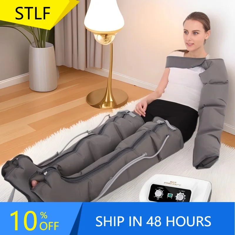 

STLFHome Electric Pneumatic Rehabilitation Device Air Wave Leg Pressure Massager Arm Air Physical Equipment