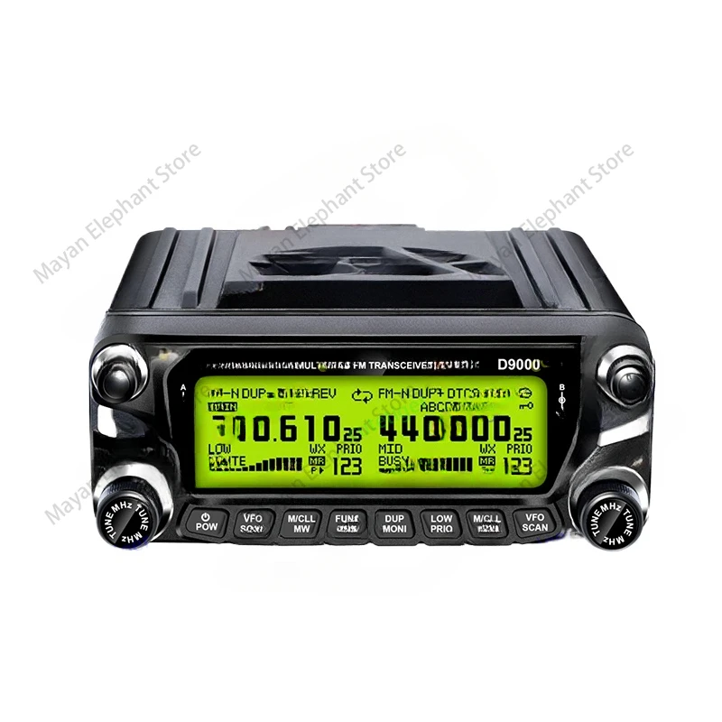 D9000, 50W, UHF, VHF, 136-174,400-520MHz Zastone-Station Car Radio Walkie Talkie Bidirectional HF Ham Transceiver