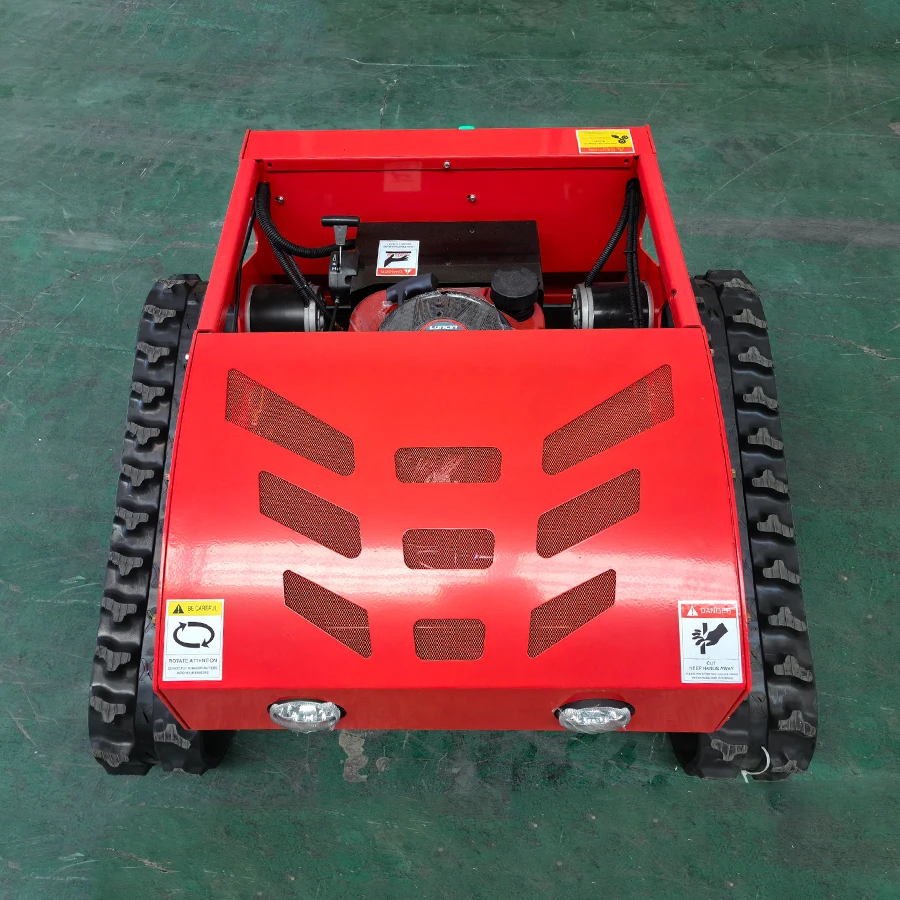 Remote Control Industrial Grade Robot Automatic Lawn Mower 190cc 2-Stroke Engine Tractor