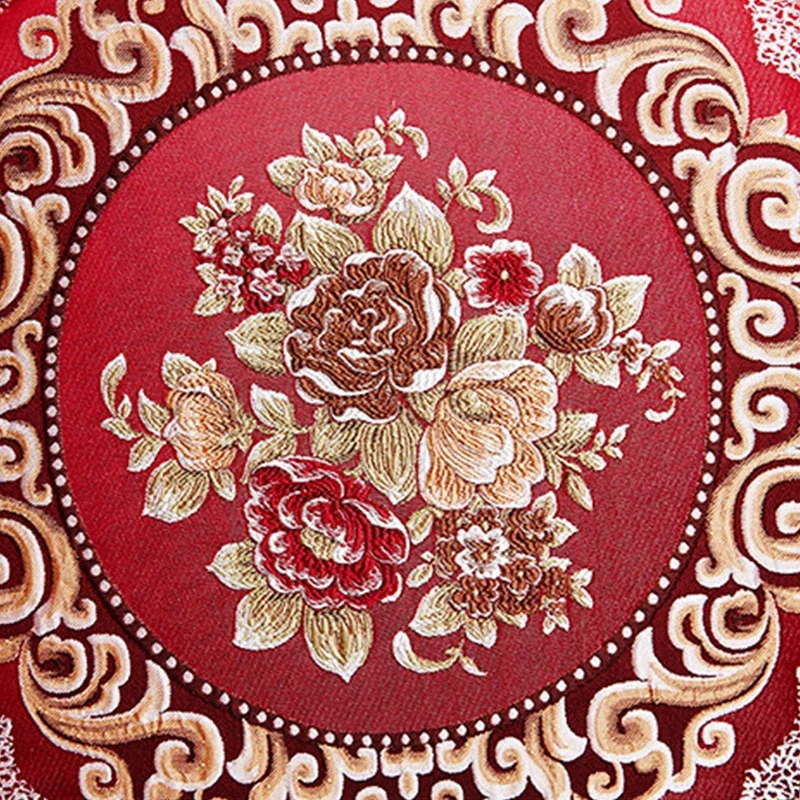 Quality Jacquard Candy Cushion Cover Not Filler Pillowcases Foot Pillows Cushion Covers Cylindrical Pillowcases Home Decoration