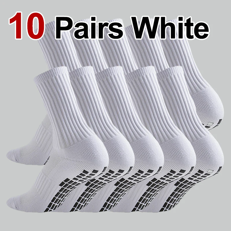 1/4/10 Paar neutrale, rutschfeste Fußballsocken für Frühling und Sommer, absorbieren Schweiß, atmungsaktiv, für Basketball, Laufen, Freizeit, Sport