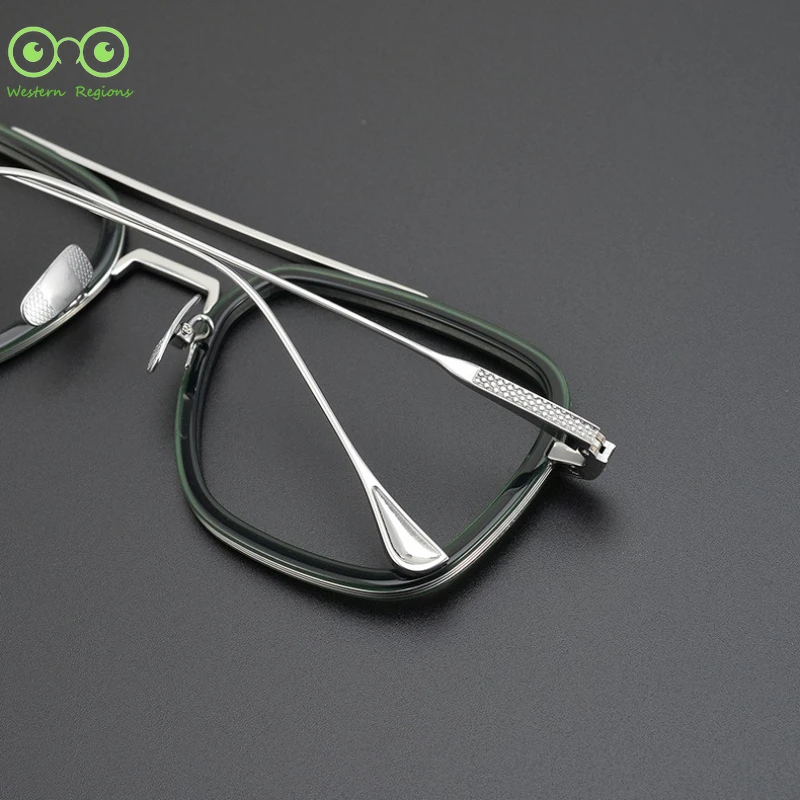 إطار نظارات رجالي من التيتانيوم للتصوير الفوتوغرافي في الشوارع في الهواء الطلق يبيع المشاهير الإناث إطار نظارات شمسية