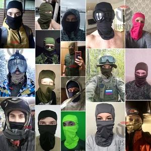 Mũ balaclava khô mặt trời khô nhanh, mũ buồng xe đạp, lót mũ bảo hiểm, chống gió, trượt tuyết, mặt nạ hoàn chỉnh, mũ, thể thao, đi bộ đường dài, cắm trại 6 Bán hàng chính Balaclava đầy màu sắc - №4