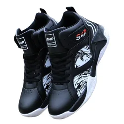 New In 2022 Sneakers For Man Shoes Print Street Winter Male Basketball Shoes Men's Casual Sports Running Shoes Non Slip Bottom