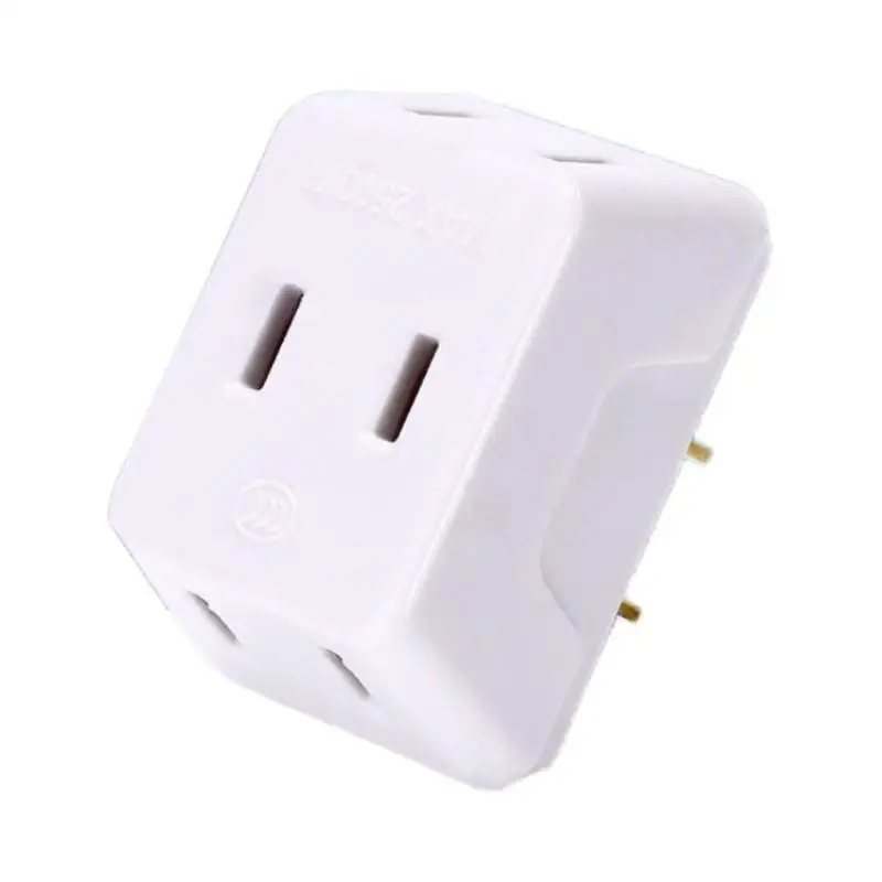 1/2/4PCS 3 In 1 Plugs Adapters Converters Chargers Adapters For Worldwide Travel With Overloads Protections