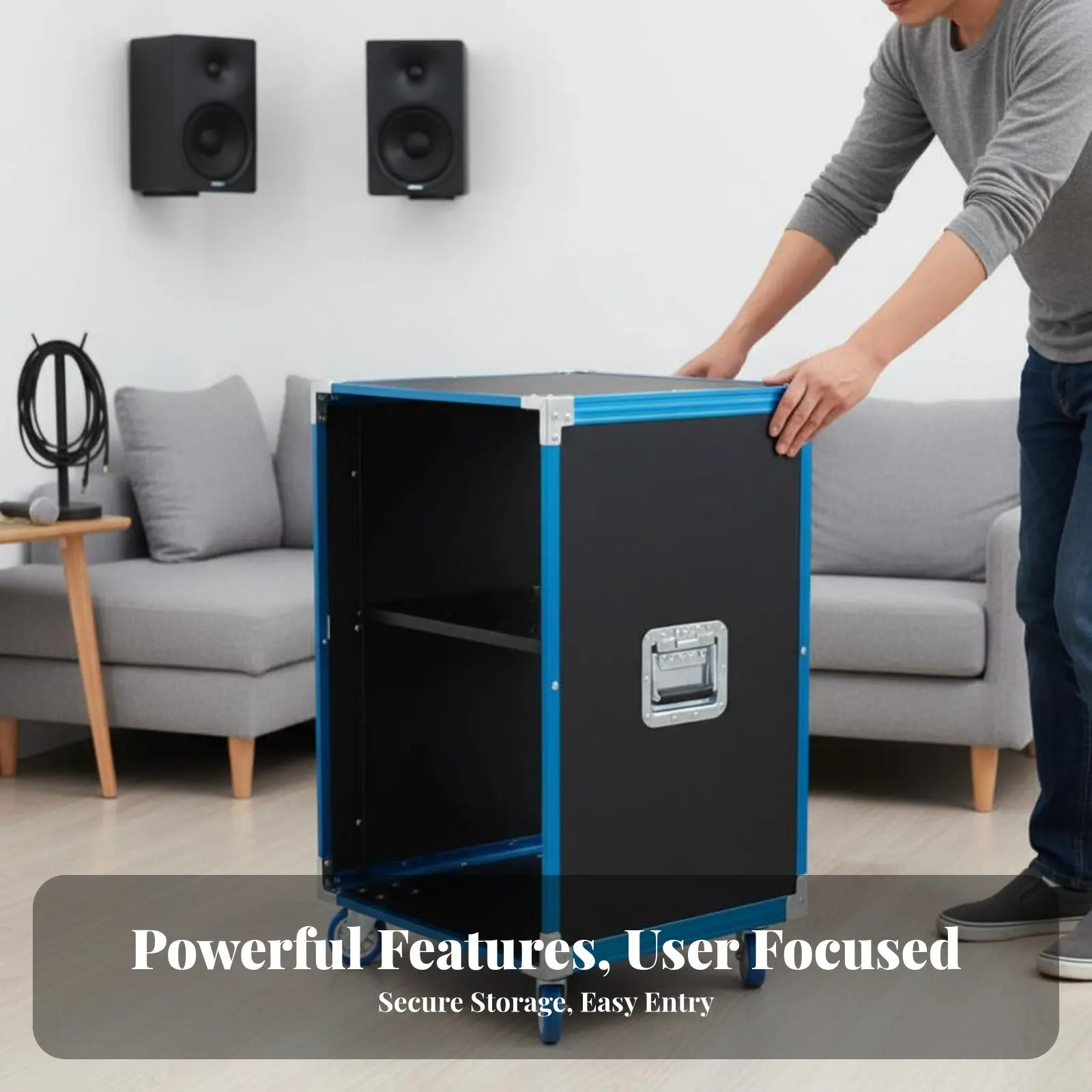 rack-amplificatore-mobile-dal-design-semplice-supporto-per-console-audio-robusto-a-2-livelli-per-musicisti-e-artisti-da-palco