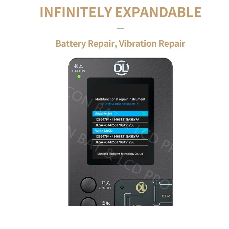 DL F210 Programmer For iPhone 7-12/13/13mini True Tone Recovery Box Display Screen LCD Touch Original OEM Copy Color Repair Tool