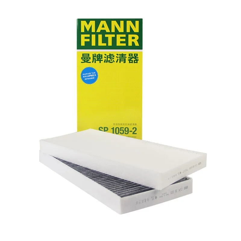 MANN FILTER Air Filter Air Conditioner Filter Elements for Volkswagen ID3 ID.4X ID.6X ID.4 Crozz ID.6 X ID.7 SP1059-2
