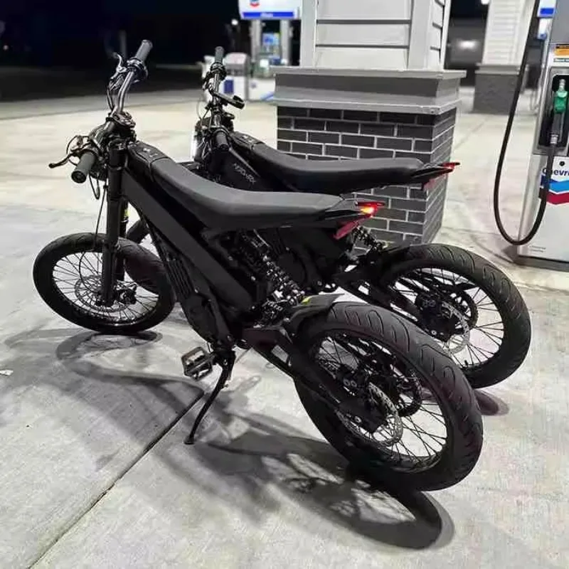 Electric Mountain Bike Aluminum Alloy Frame Talaria XXX 60V 40AH Mid Drive Ebike