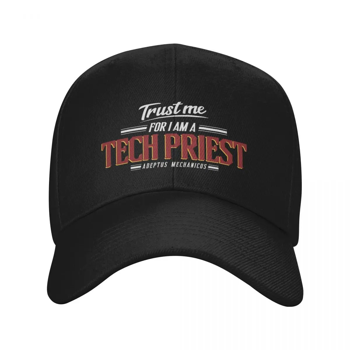 Tech Priest - Trust Me Series Baseball Cap Fishing cap Christmas Hat Mens Women's