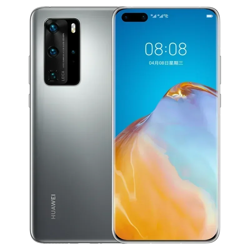 Huawei P40 Pro 5G Android 6.58 inch 2640*1200px 4200mAh RAM 8GB ROM 128GB/256GB 40W Supercharge Used Phone