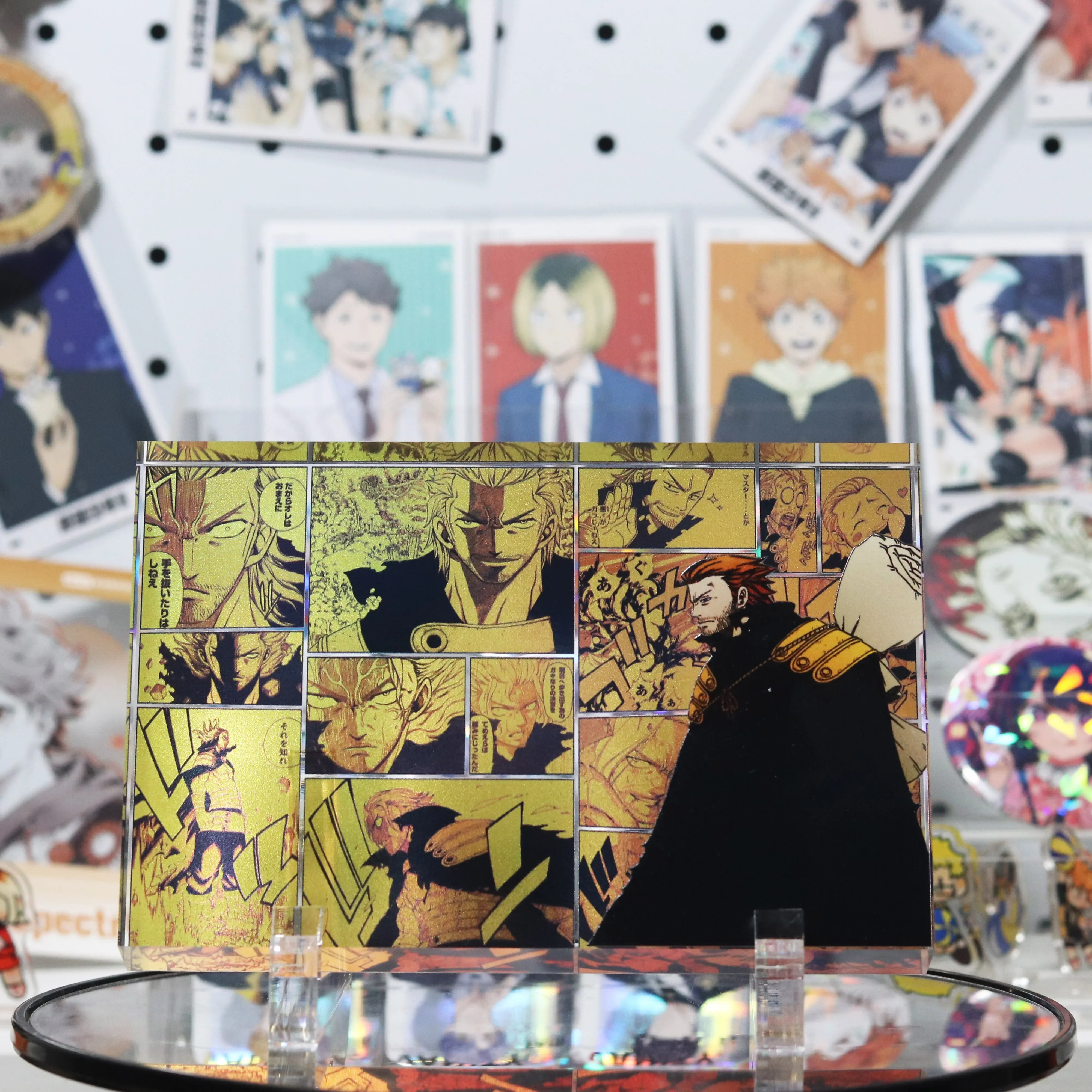 FAIRY TAIL Natsu Lucy Erza Gray Wendy Acrylic Stand Card Peripheral Products Armin Titan Animation Derivatives Holiday Gifts