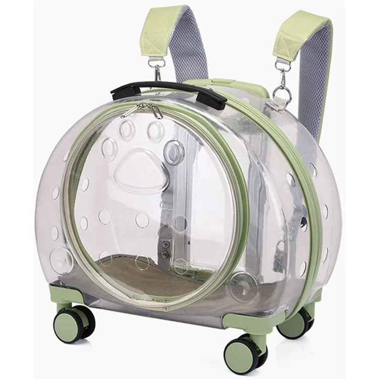 China Manufacturer Cat Cat Travel Backpack Transparent Pet Trolley Bag Multifunctional Luxury Pc Pet Dog Carrier