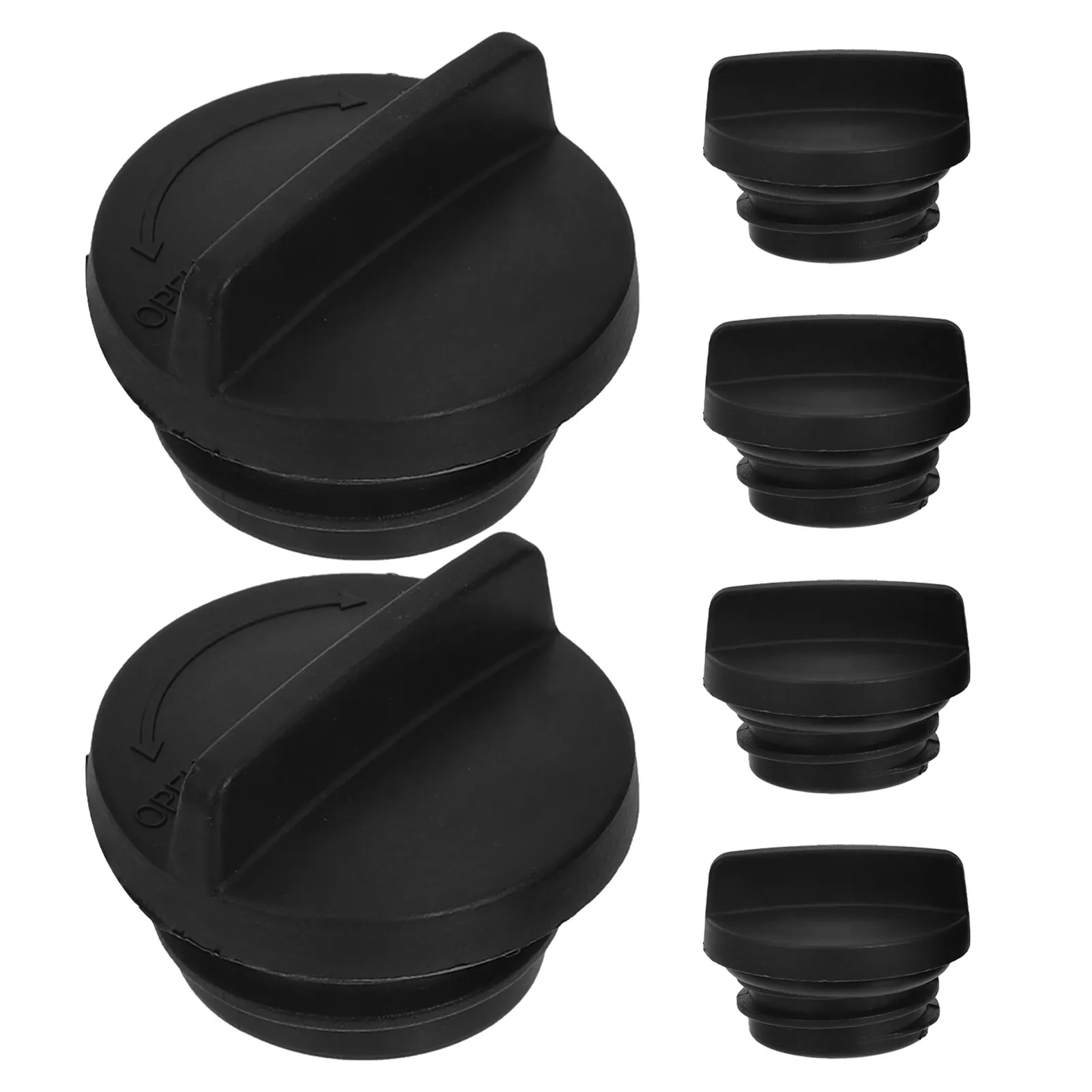 6Pcs Patio Umbrella Base Plug Cover Plastic Insert Water Filled Parasol Stand Hole Cover Outdoor Protective Drain Plug