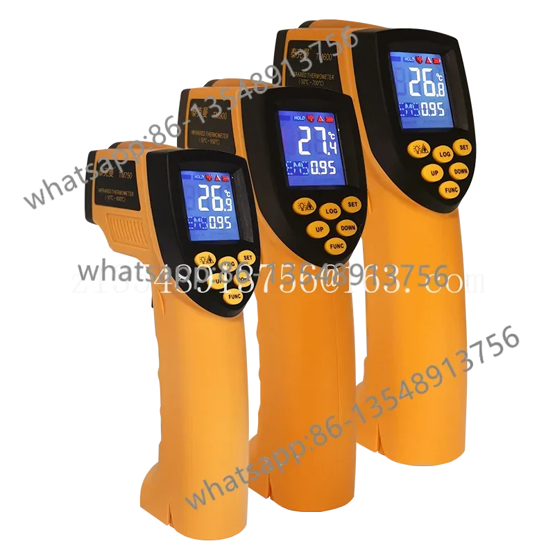 TM600 Infrared Temperature Measuring Gun TM750 TM900 Handheld Industrial High Precision Thermometer
