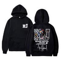 Classic Vintage Michael Jackson Graphic Hoodie Men Women Hip Hop Punk Rock Oversized Sweatshirt Men's Casual Long Sleeve Hoodies