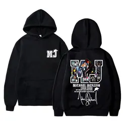 Classic Vintage Michael Jackson Graphic Hoodie Men Women Hip Hop Punk Rock Oversized Sweatshirt Men's Casual Long Sleeve Hoodies