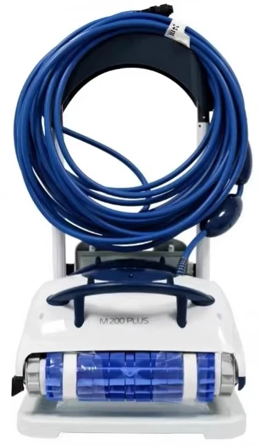 حمام سباحة M200 PLUS آلة الصرف الصحي الأوتوماتيكية تحت الماء مكنسة كهربائية روبوت تنظيف حمام السباحة